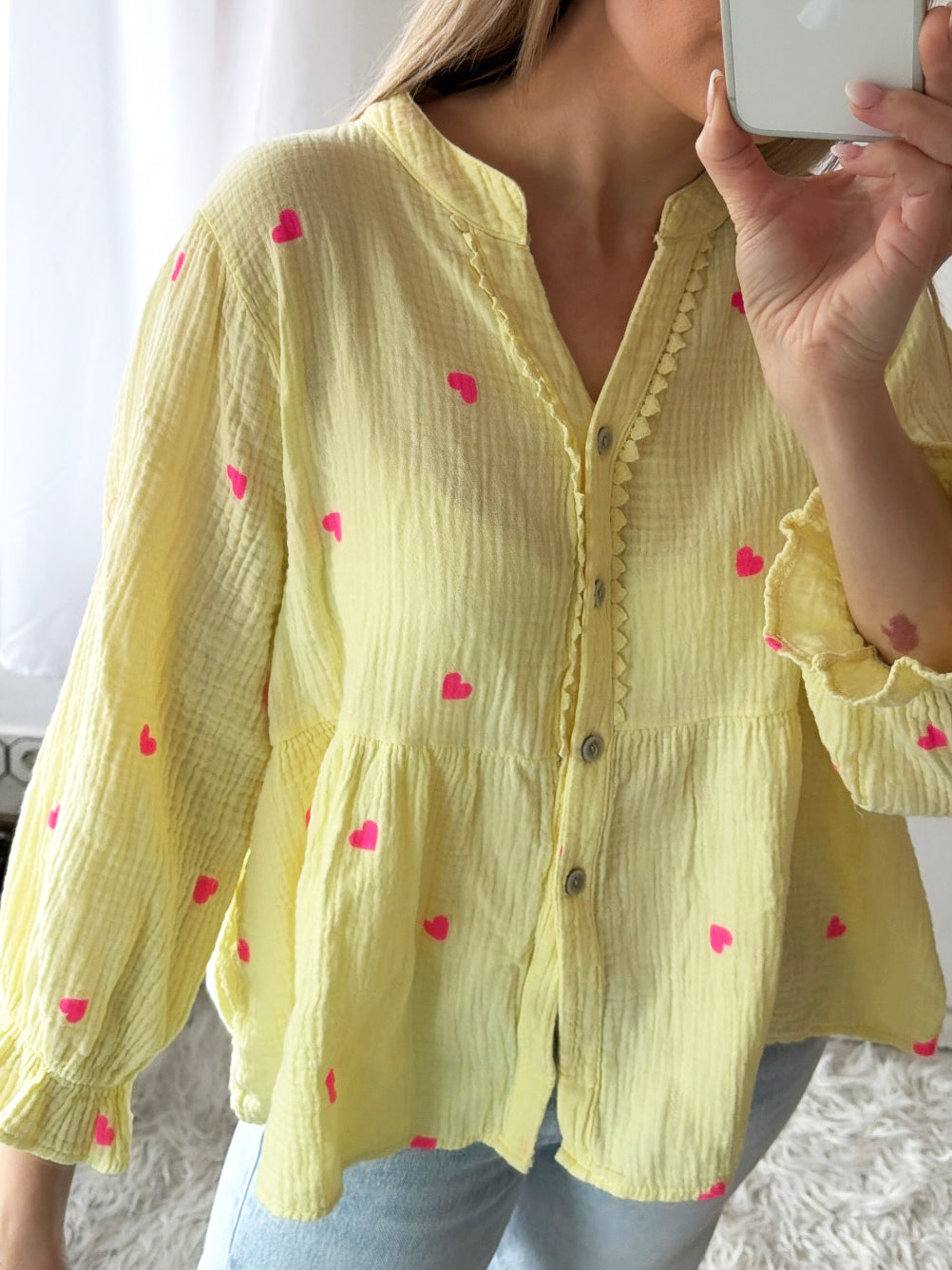 Muslin Blouse «Love Story»