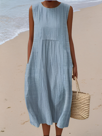 Vestido midi estampado Dina™