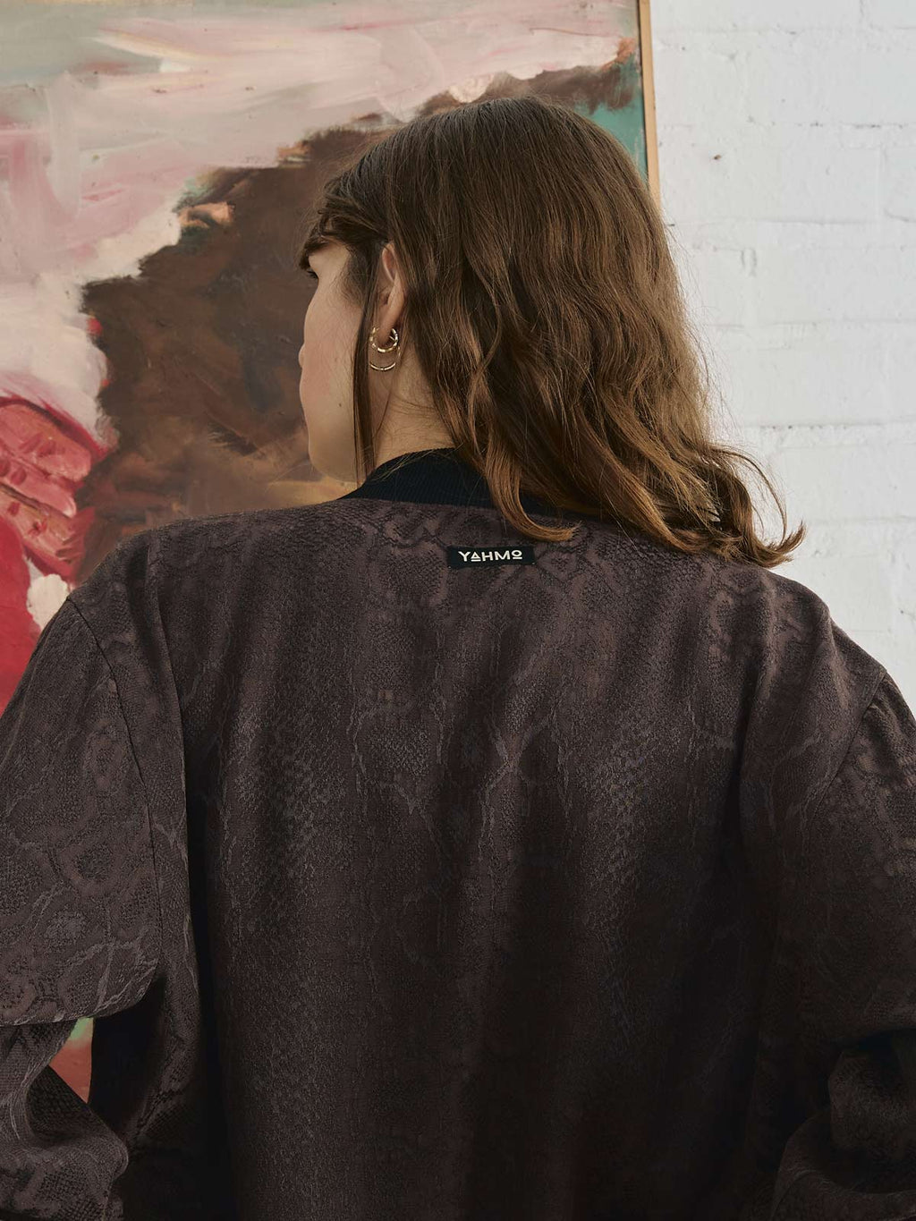 Ruth Wende bomber jacket, Cobra/Black