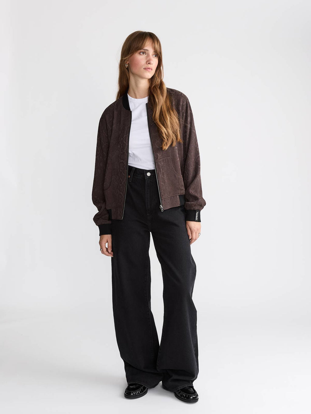 Ruth Wende bomber jacket, Cobra/Black