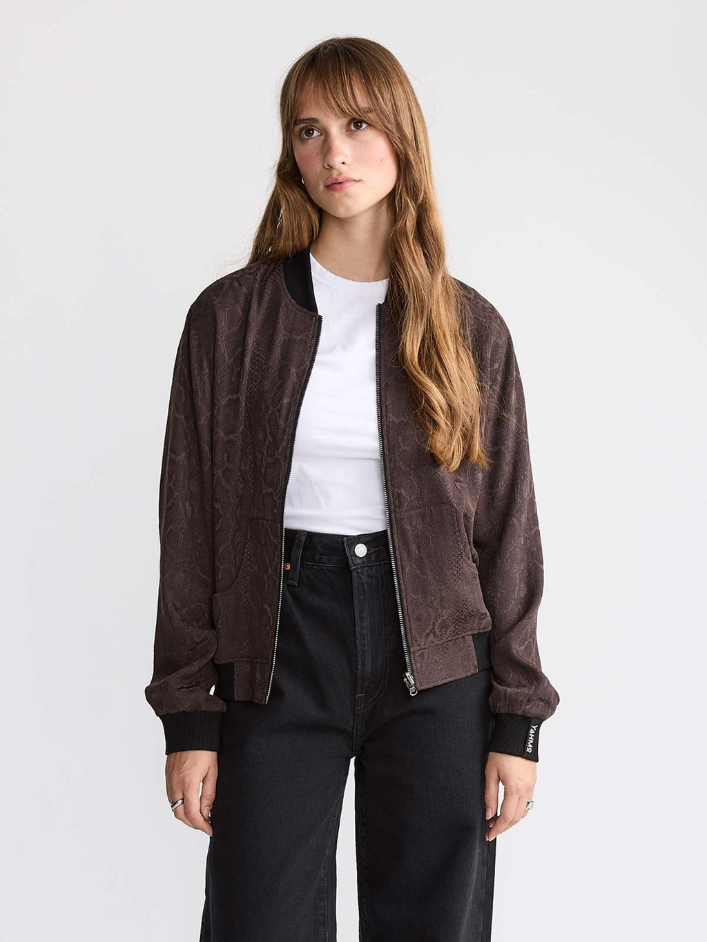 Ruth Wende bomber jacket, Cobra/Black