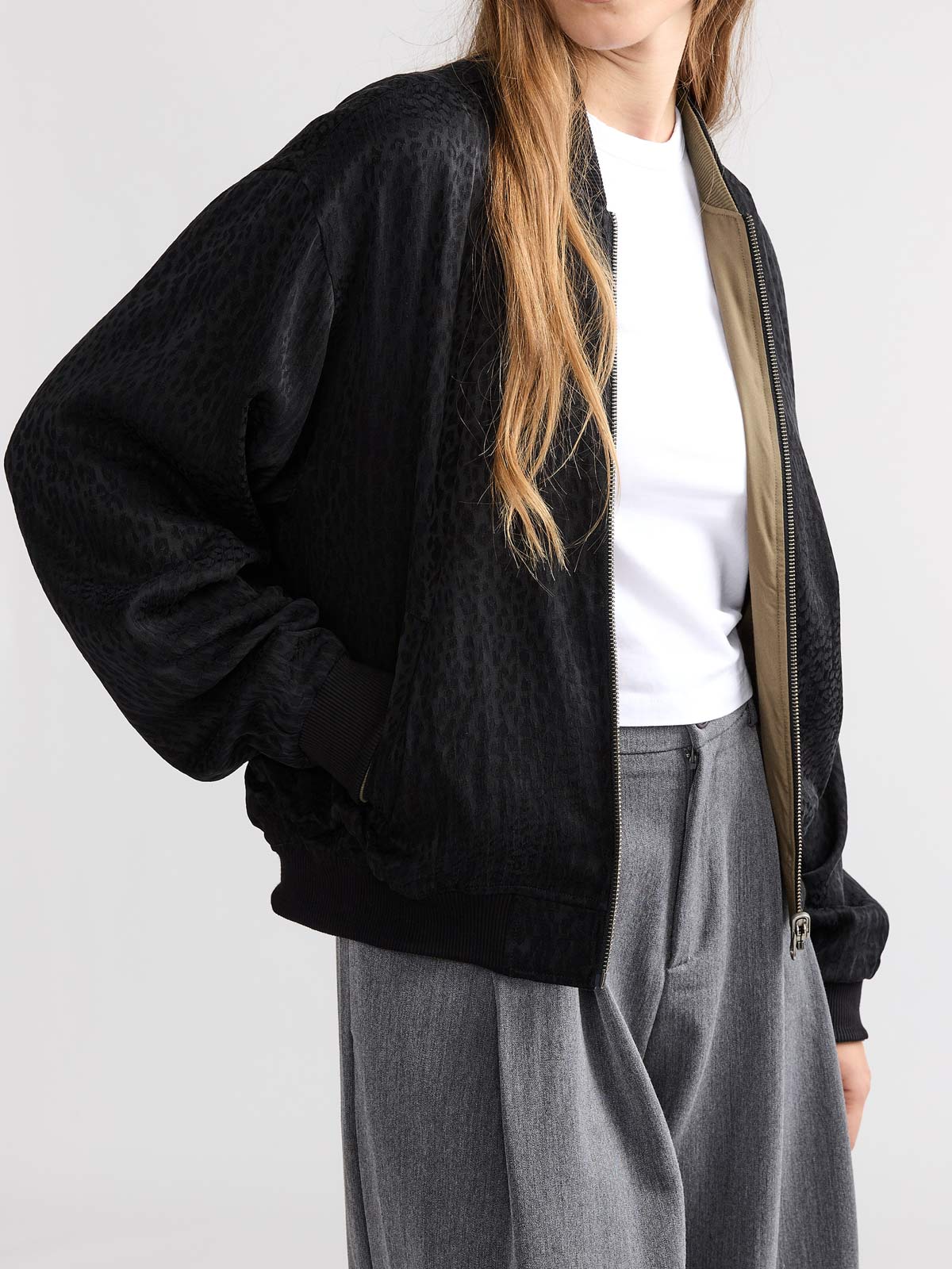 Lene Leo/Olive Knit Jacket