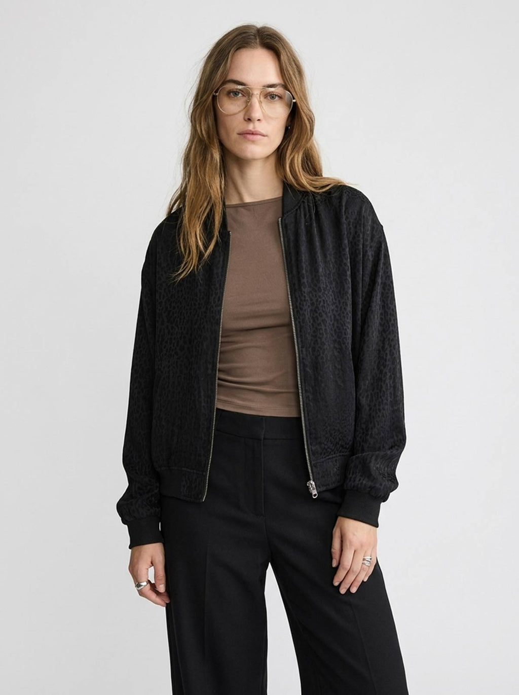 Lene Leo/Olive Knit Jacket