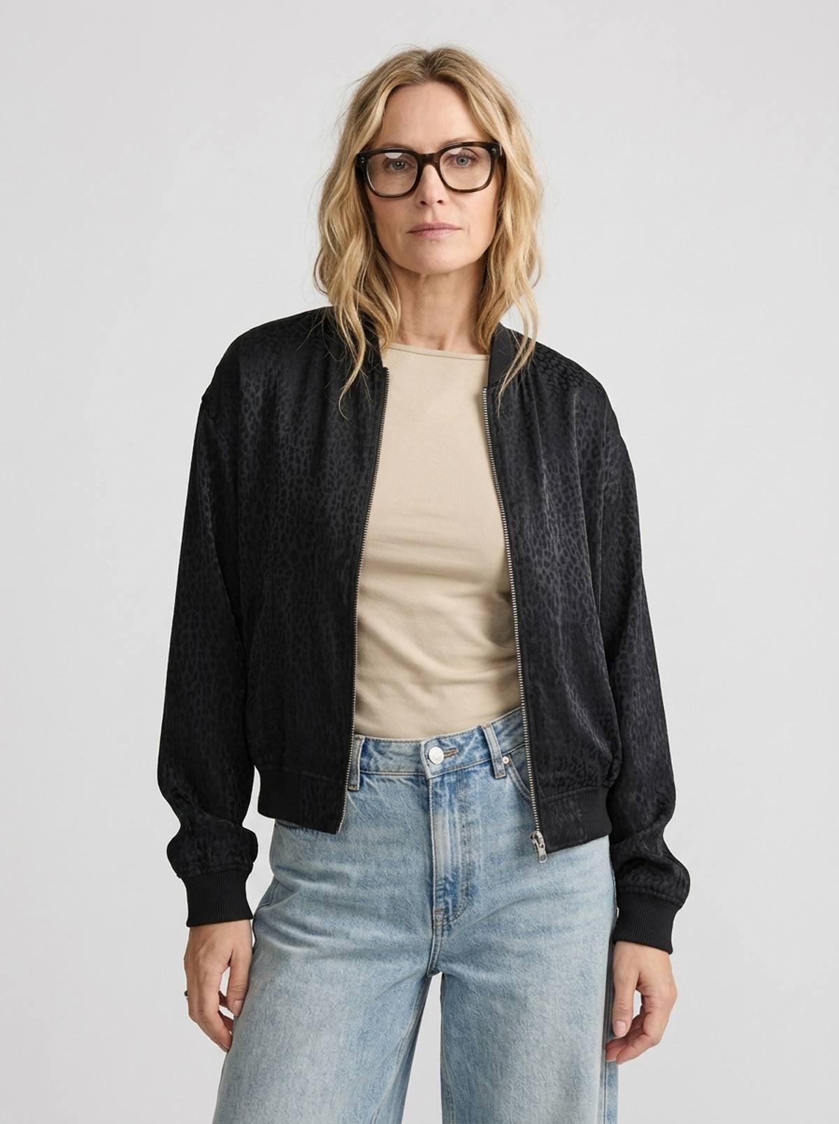 Lene Leo/Olive Knit Jacket
