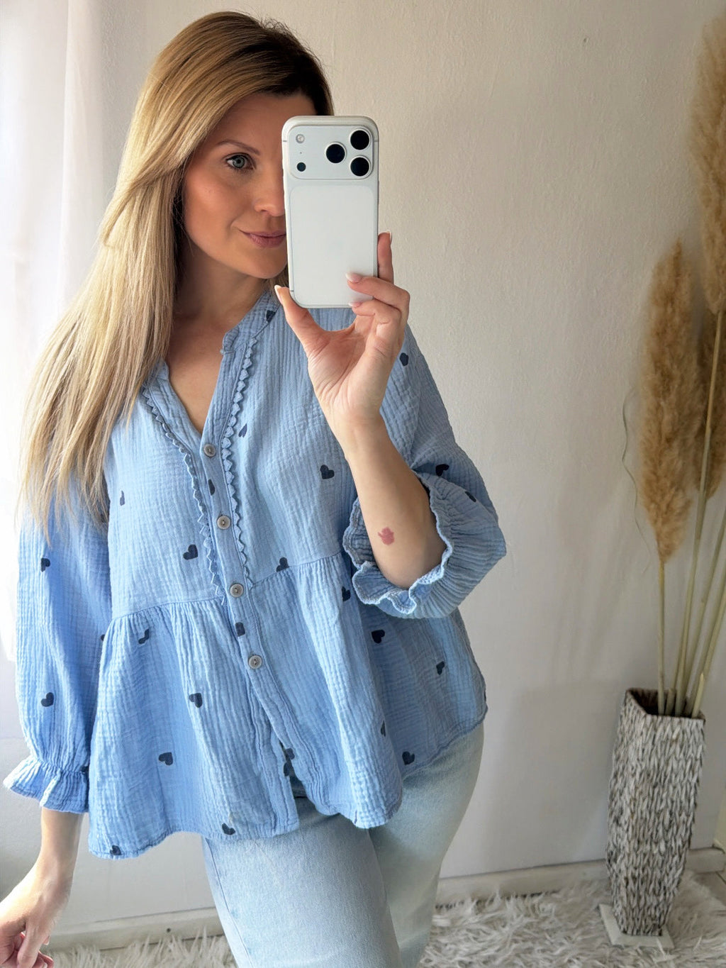 Muslin Blouse «Love Story»