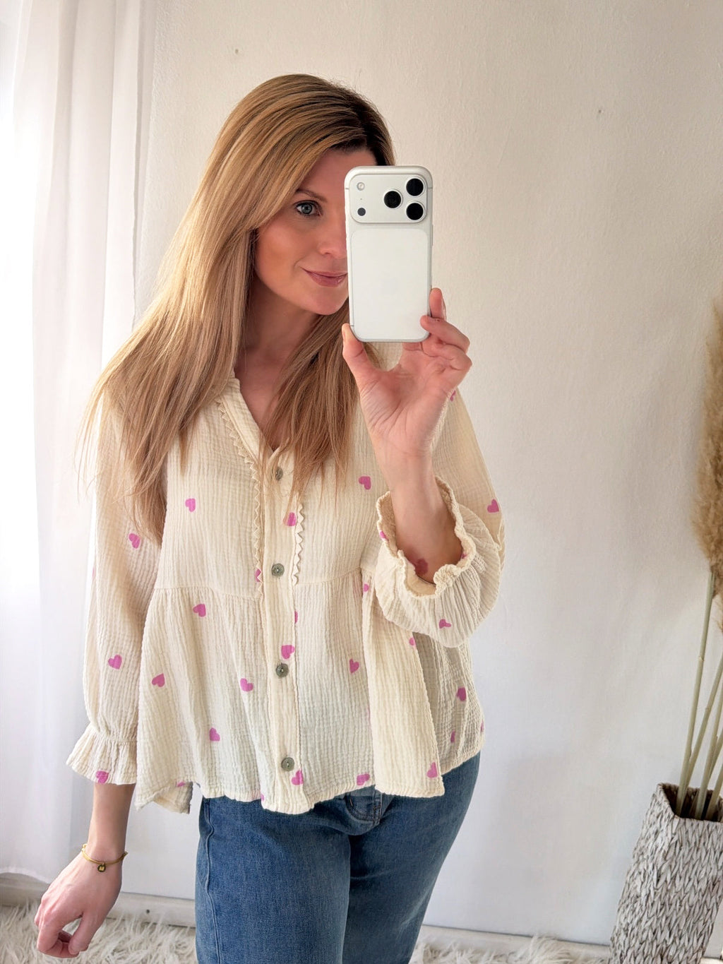 Muslin Blouse «Love Story»