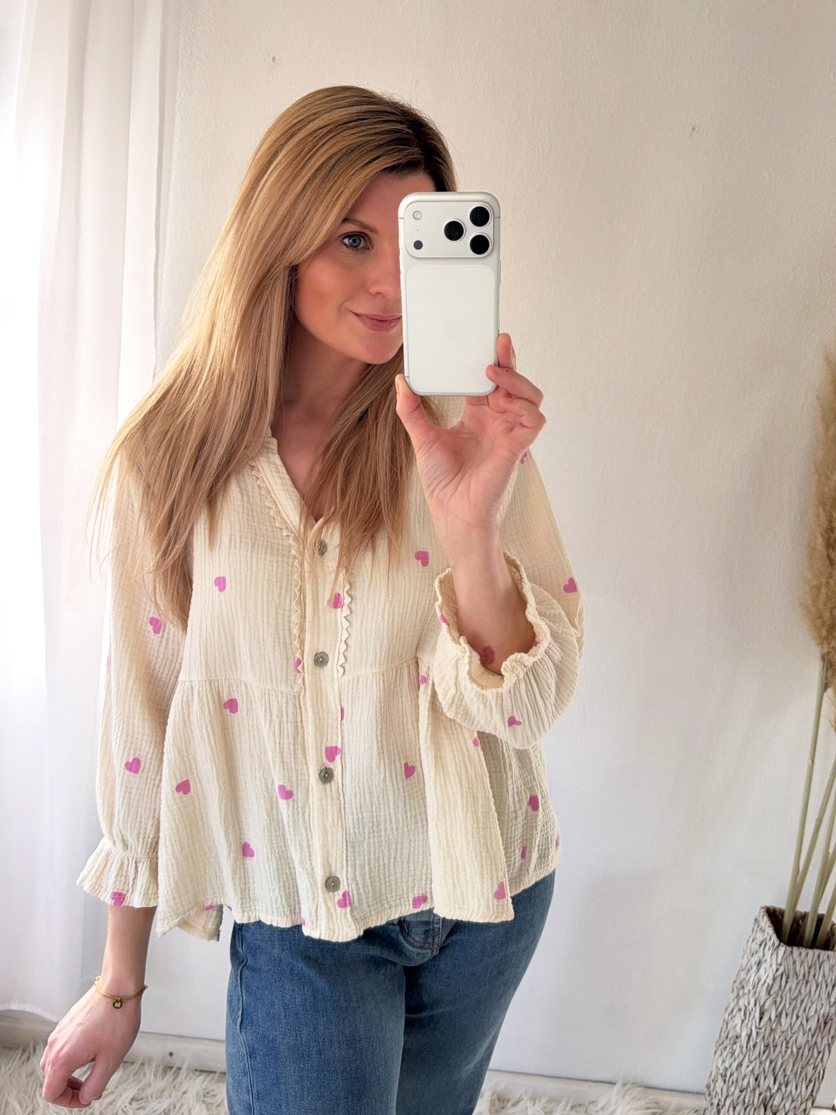 Muslin Blouse «Love Story»