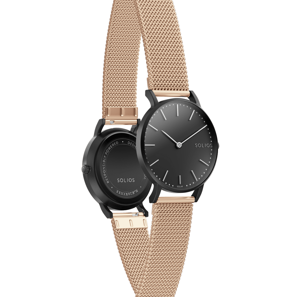 The Solar Classic | Black Dial - Black Case