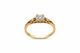 Anillo Vintage de Oro Fino con Circonita Cúbica