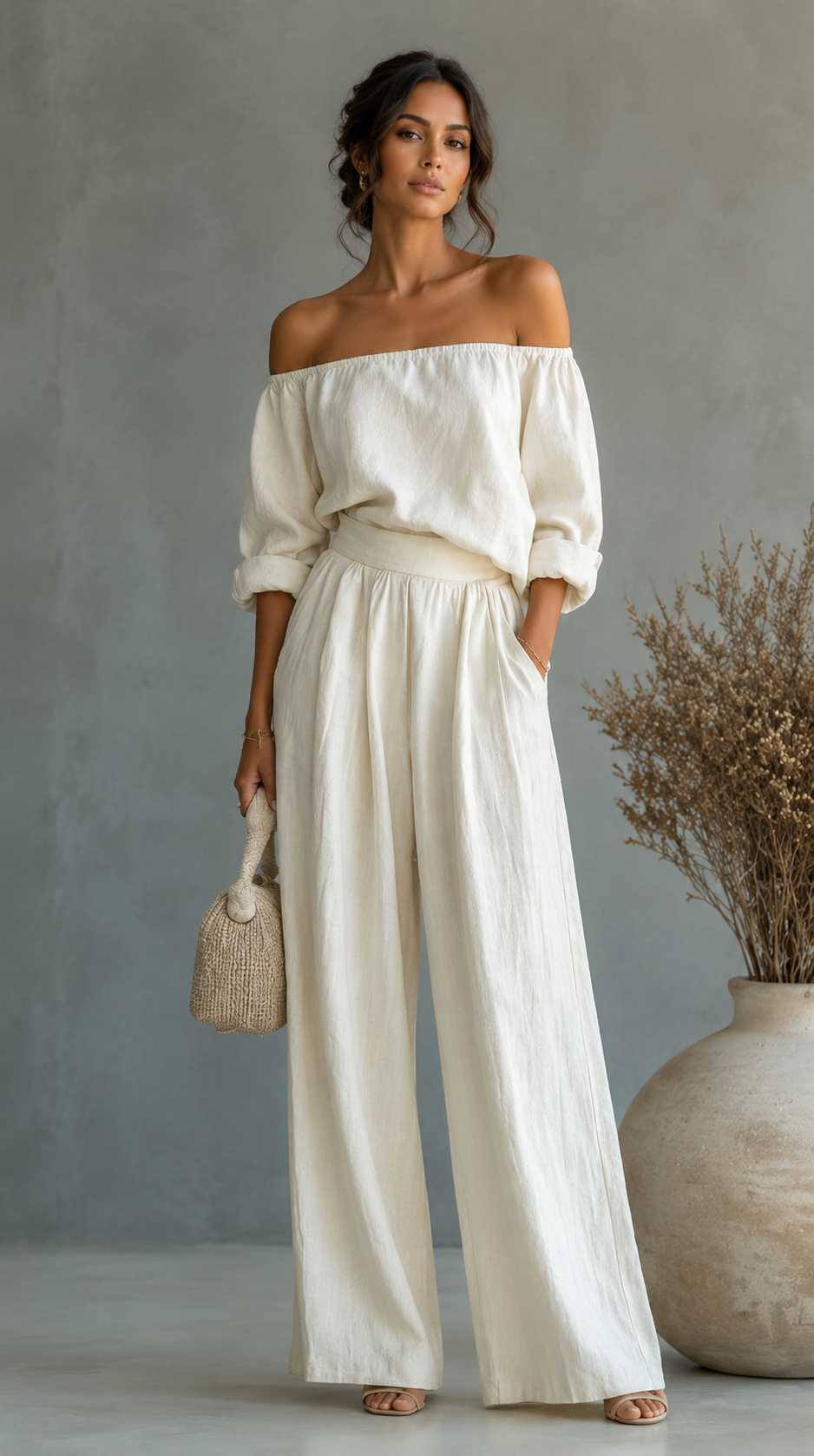 Liliána™ | Conjunto exclusivo con efecto de tela para un verano con estilo