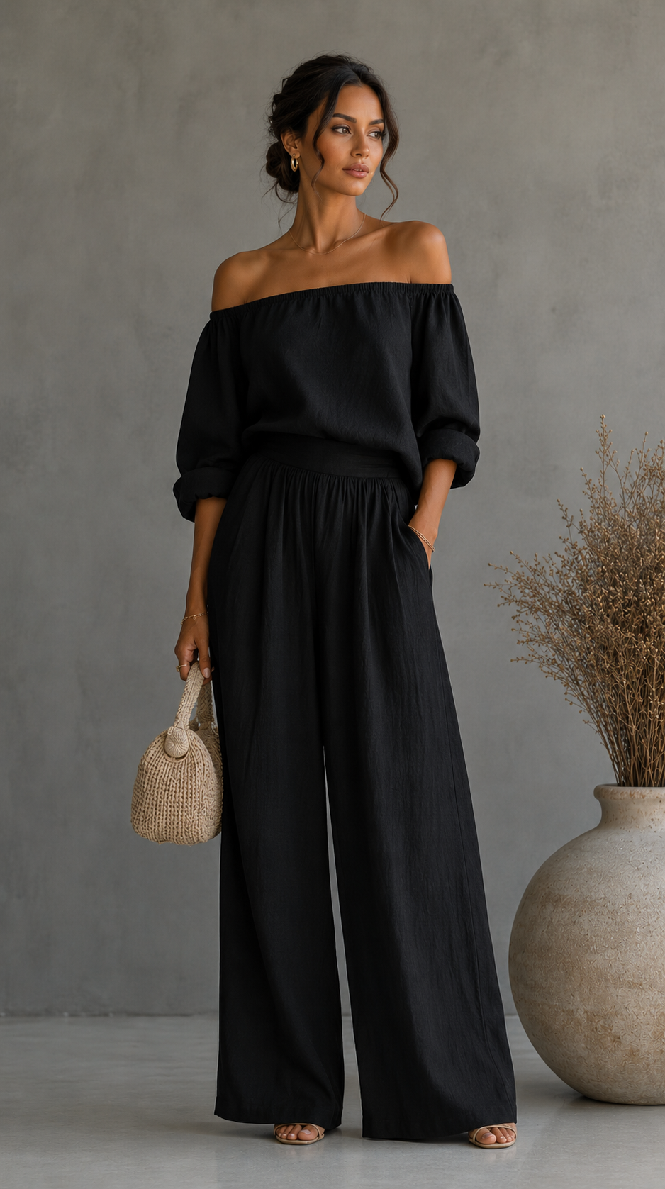 Liliána™ | Conjunto exclusivo con efecto de tela para un verano con estilo