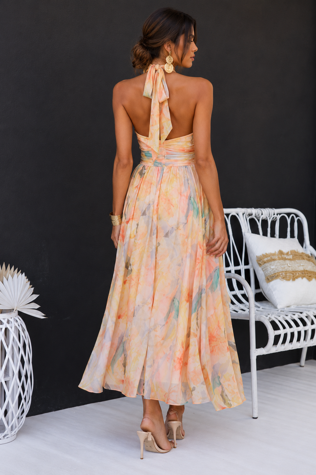 Valentina™ | Vestido Maxi con Estampado