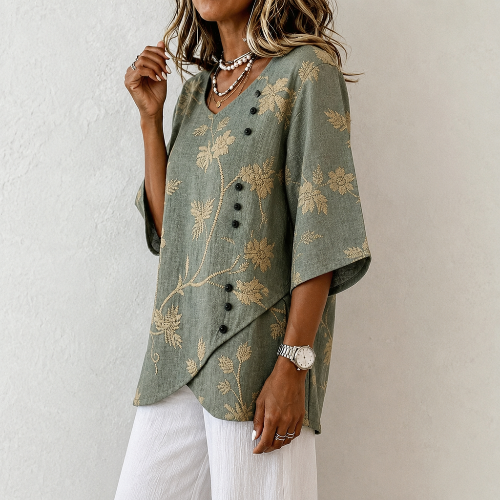 Valentina Embroidered Blouse