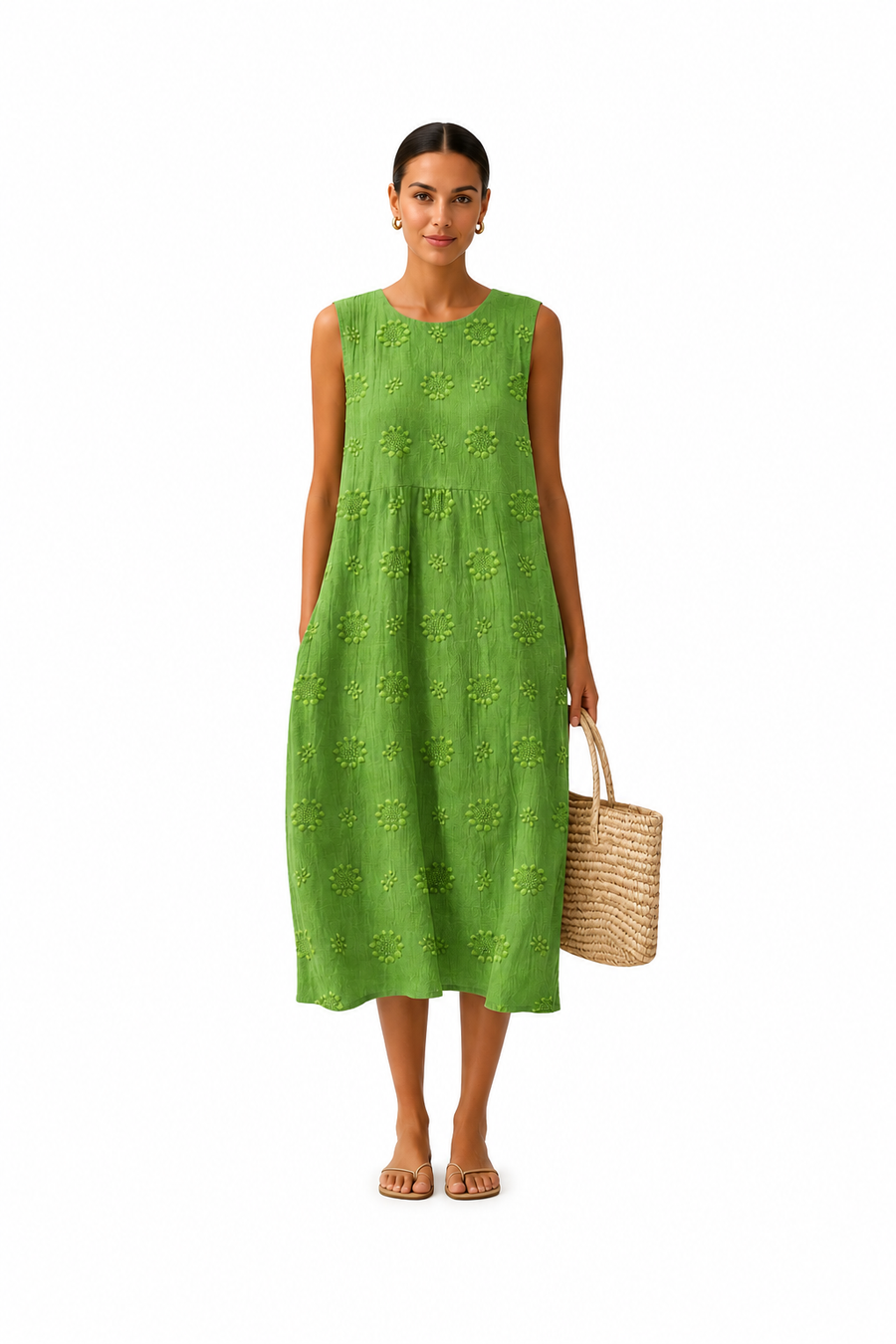 OLIVIA - Lightweight Midi Day Dress