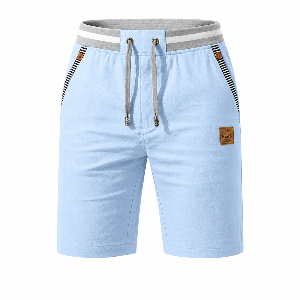 Men's Lightweight Linen Summer Shorts