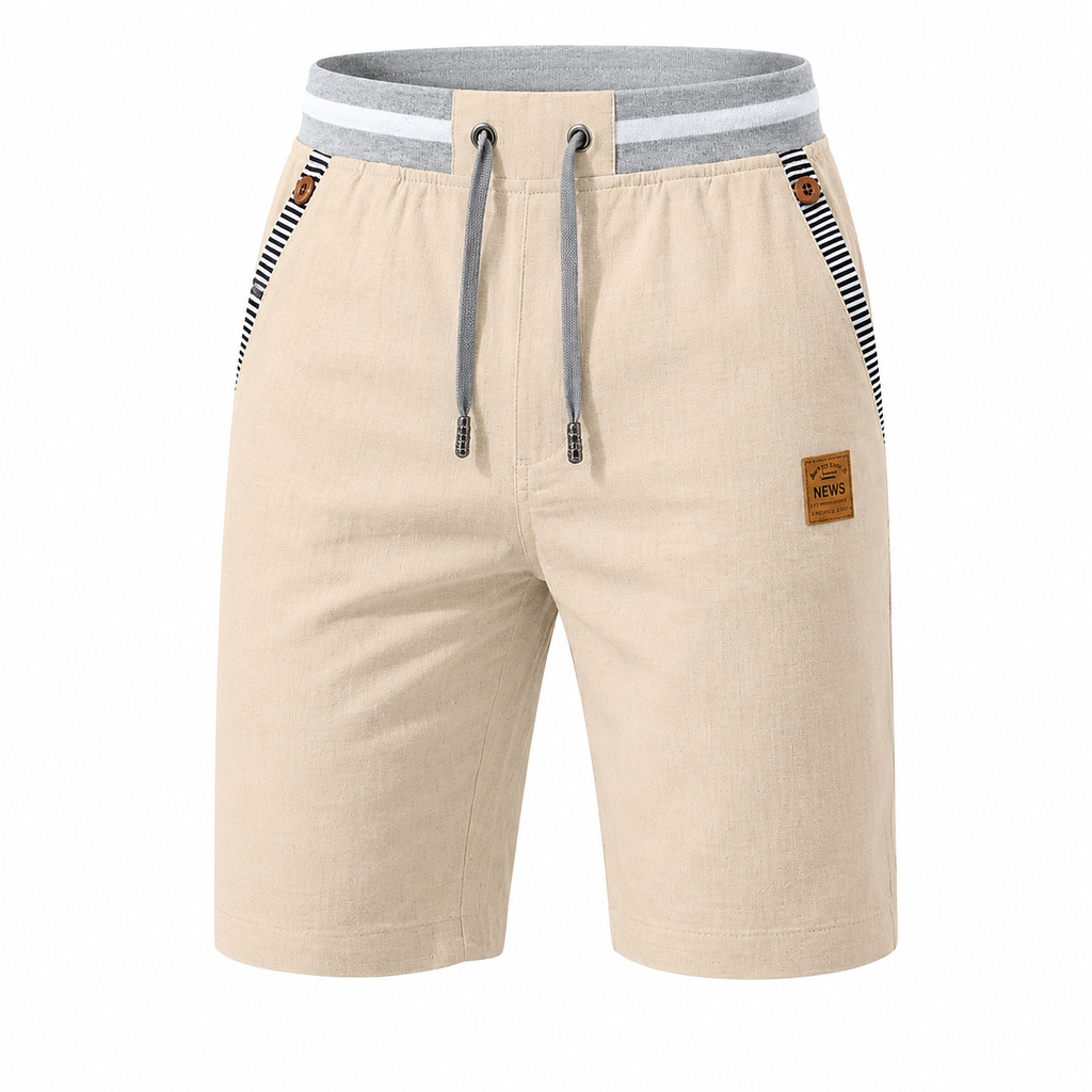 Men's Lightweight Linen Summer Shorts