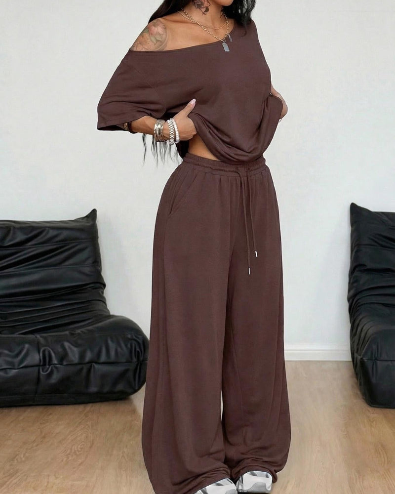 Women's Long Two-Piece Set