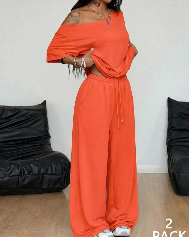 Women's Long Two-Piece Set