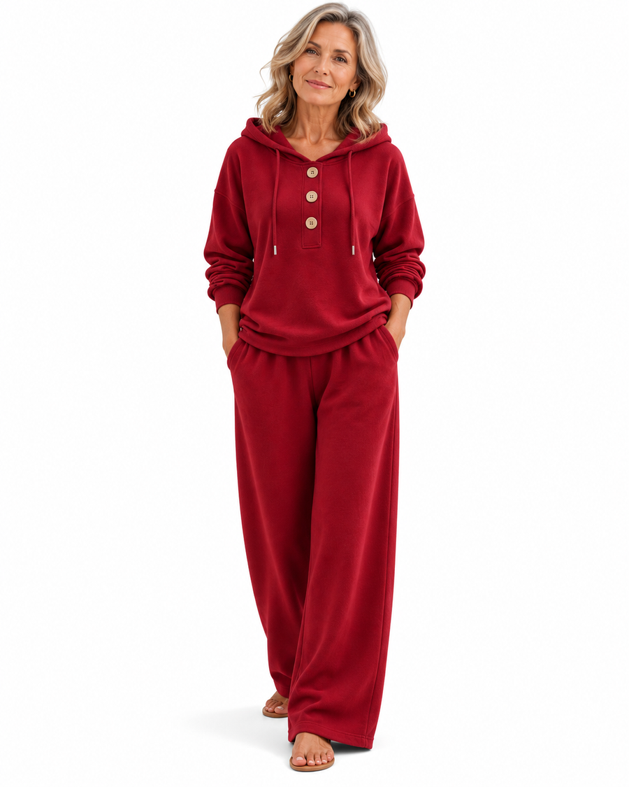 Conjunto de Sudadera con Capucha y Pantalón