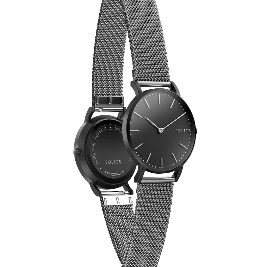 The Solar Classic | Black Dial - Black Case