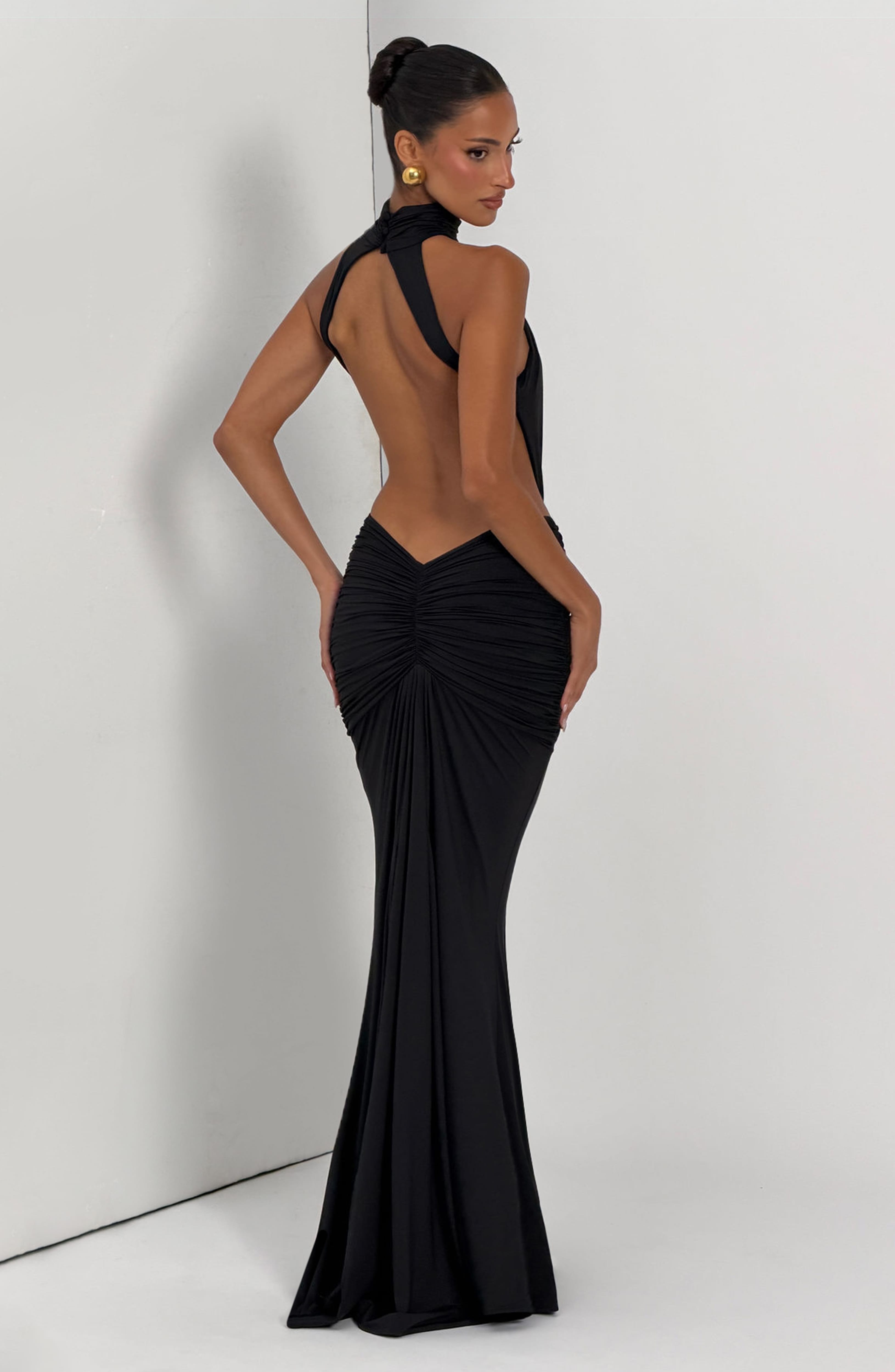 Vestido largo Thekla - Negro