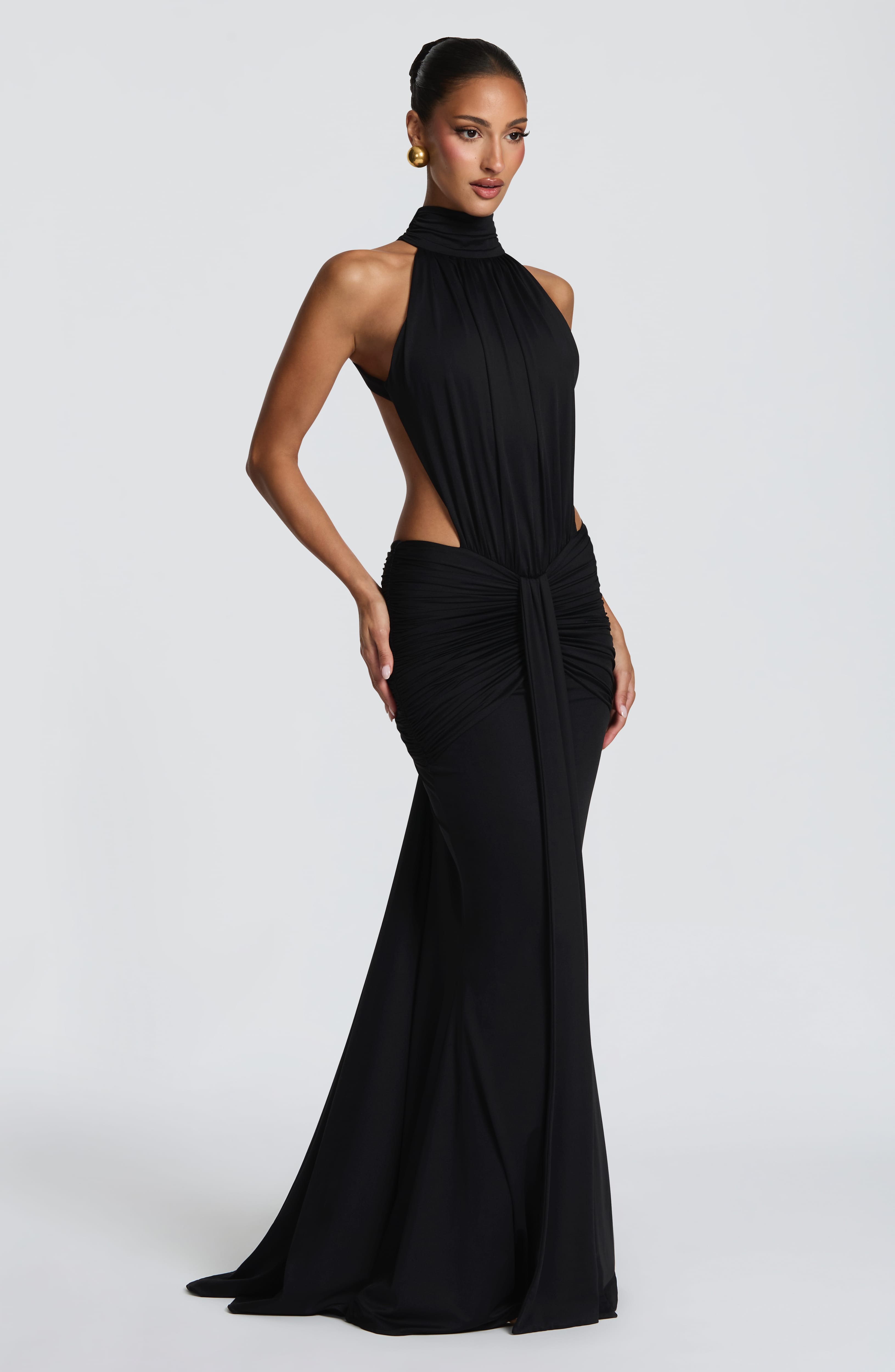 Vestido largo Thekla - Negro