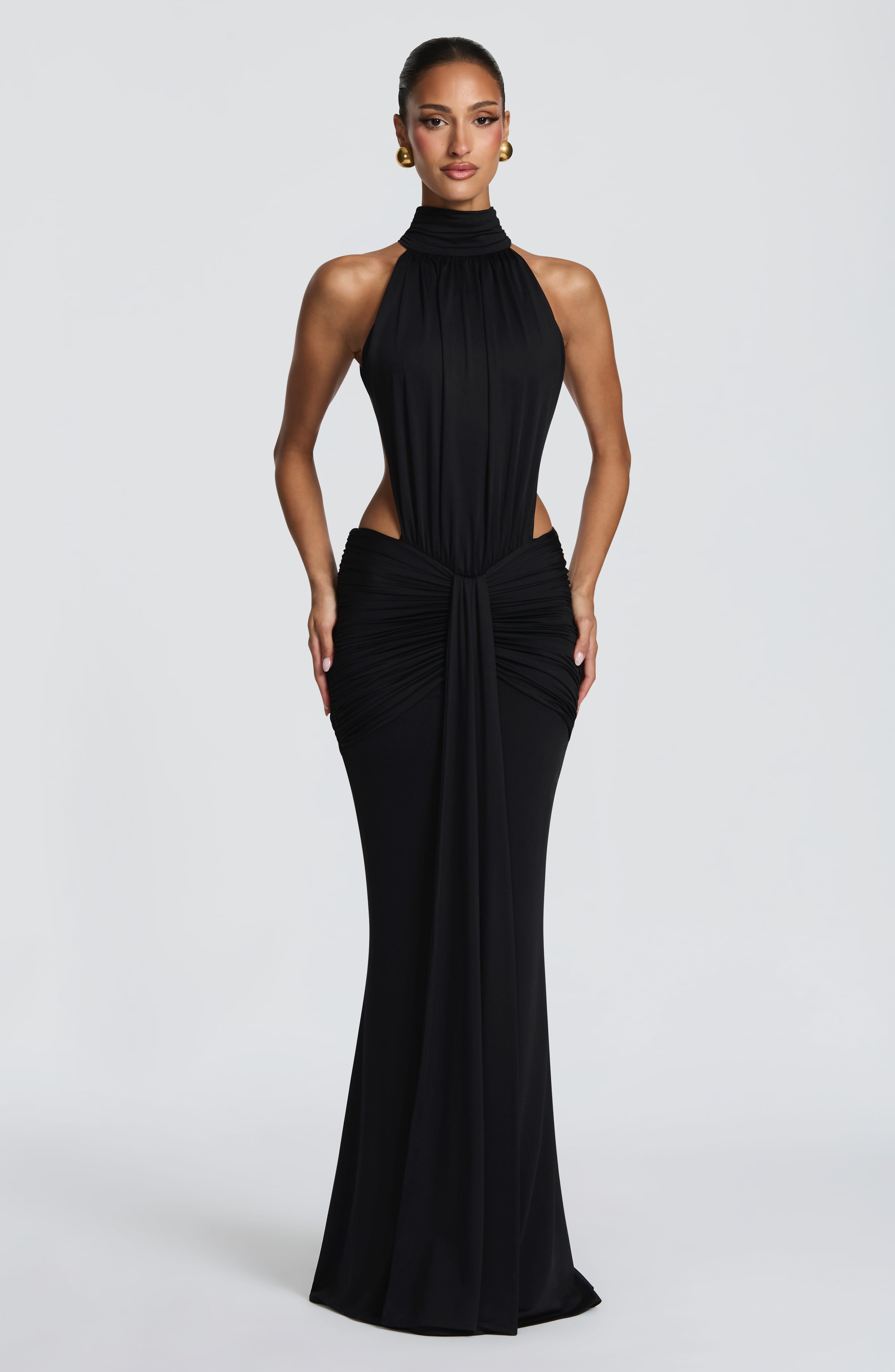 Vestido largo Thekla - Negro